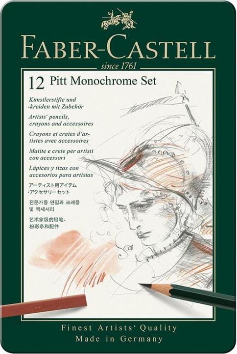 Pitt Monochrome set (Multicoloured, 12 x)