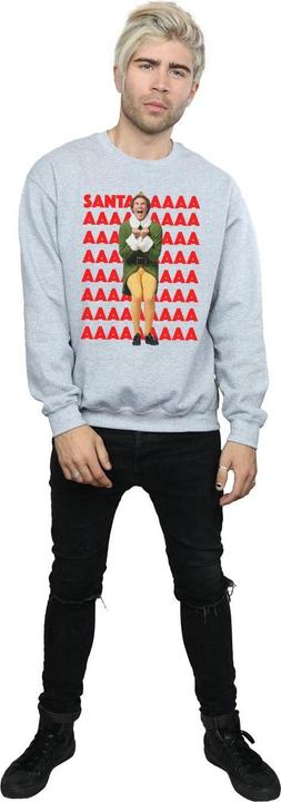 Immagine prodotto Elf Buddy Santa Scream Felpa Uomo (XL)