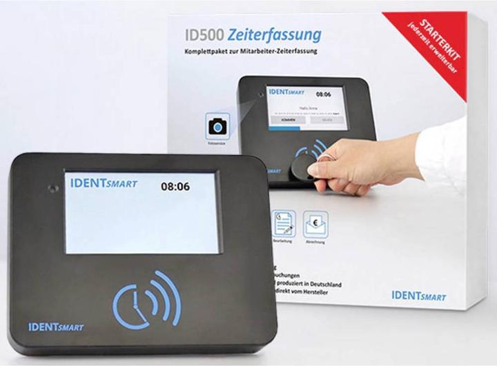 Produktbild IDENTsmart Zeiterfassung Starter Kit ID500 (inkl. 25x RFID Card)