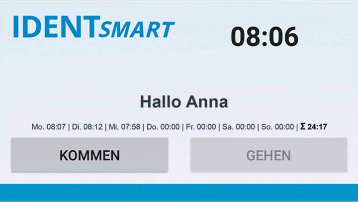 Produktbild IDENTsmart Zeiterfassung Starter Kit ID500 (inkl. 25x RFID Card)