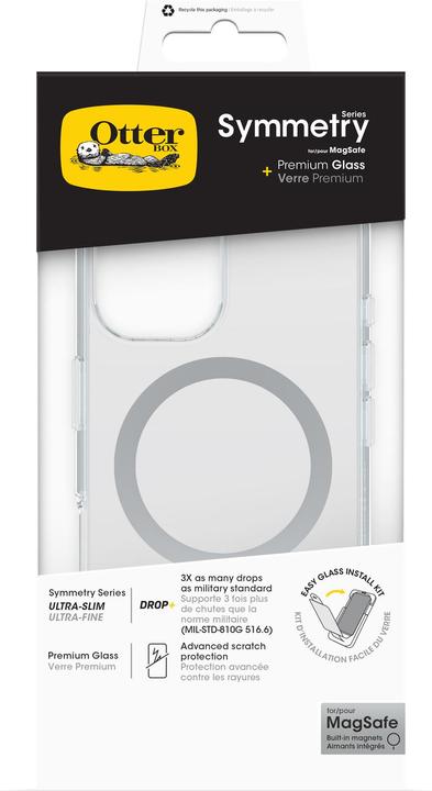 Image du produit OtterBox Symmetry + Premium Glass (Apple iPhone 16)