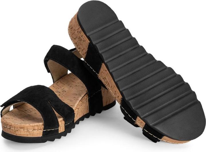 Actual product image Vitaform Sandaletten Damen Weite H Veloursleder (38)