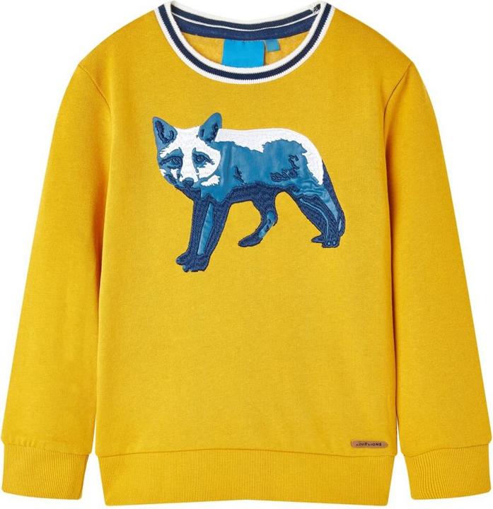 Immagine prodotto VidaXL Felpa da bambino ocra 92, materiale: 100 % cotone, colore (92)