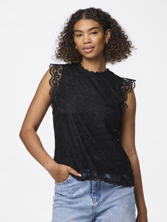 Actual product image Pieces Pcolline Sl Lace Top Noos (XXL)