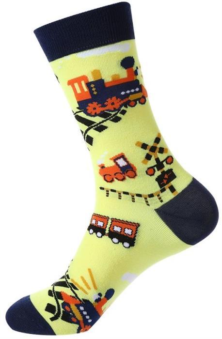 Musthaves Socken Motiv Züge (38 - 45)