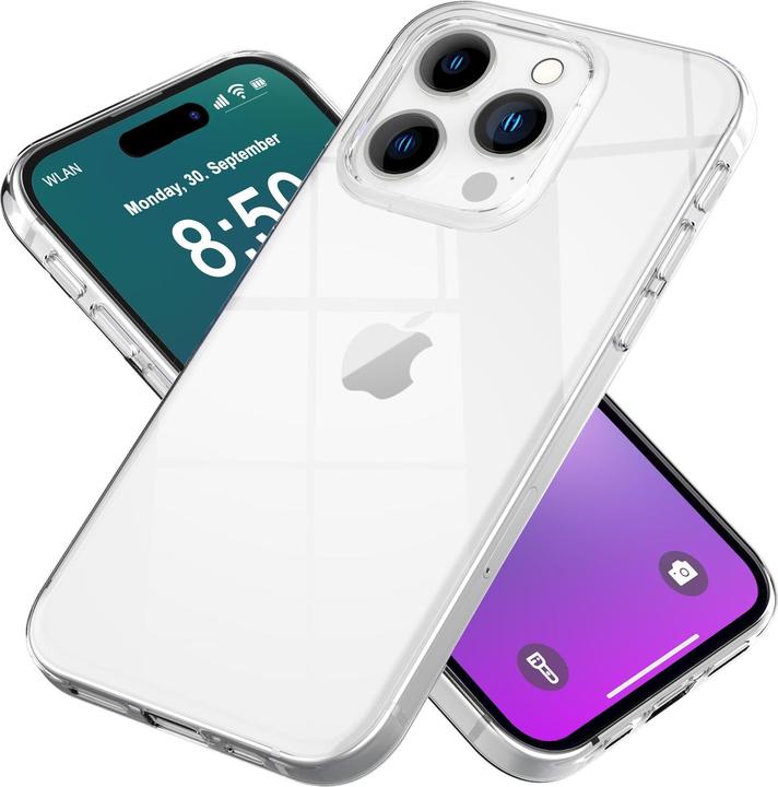 Image du produit Nalia Étui en silicone transparent clair (Apple iPhone 16 Pro)