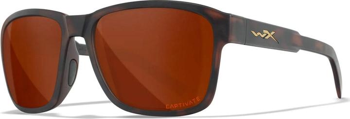 Produktbild Wiley X WX TREK Lenses: CAPTIVATE™ Polarized copper, Frame: matte Havana brown