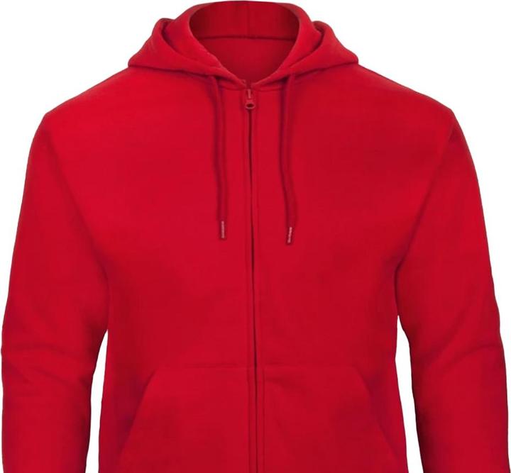 Immagine prodotto B&C ID.205 50/50 Felpa con Cappuccio e Zip Intera Adulto Unisex (XXL)