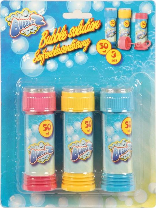 Bubblez Seifenblasen 3x50ml Set