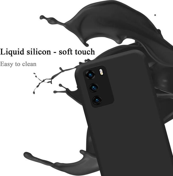 Actual product image Cadorabo TPU Liquid Silicone Case Cover (Huawei P40)