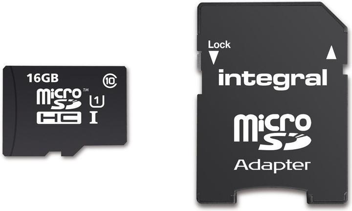 Actual product image SMARTPHONE AND TABLET MICROSDHC/XC UHS-I U1 MicroSD (16 GB, microSDHC, U1, UHS-I)