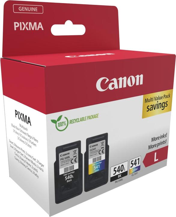Produktbild Canon Photo Pack PG-540L/CL-541XL (M, BK, C, Y)