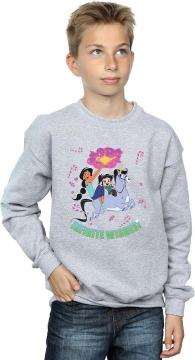 Immagine prodotto Disney Wreck It Ralph Jasmine And Vanellope Felpa Ragazzi (140, 146)