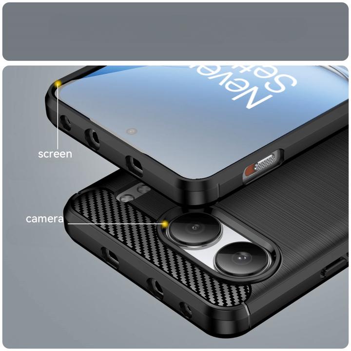 Actual product image Cover-Discount OnePlus Nord 4 - Metal Carbon Look Cover (OnePlus Nord 4)
