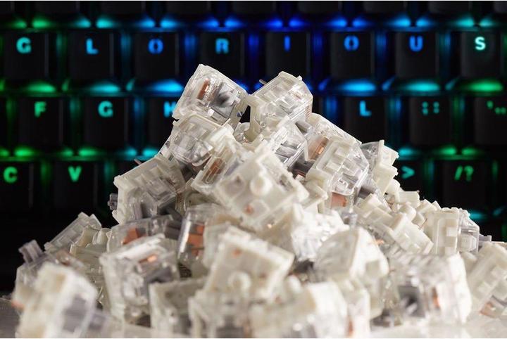 Actual product image Glorious PC Gaming Race Kailh Speed Silver
