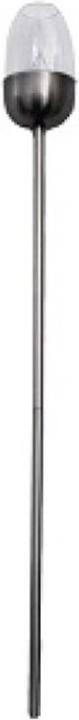Actual product image Solar garden torch stainless steel H x 112 cm