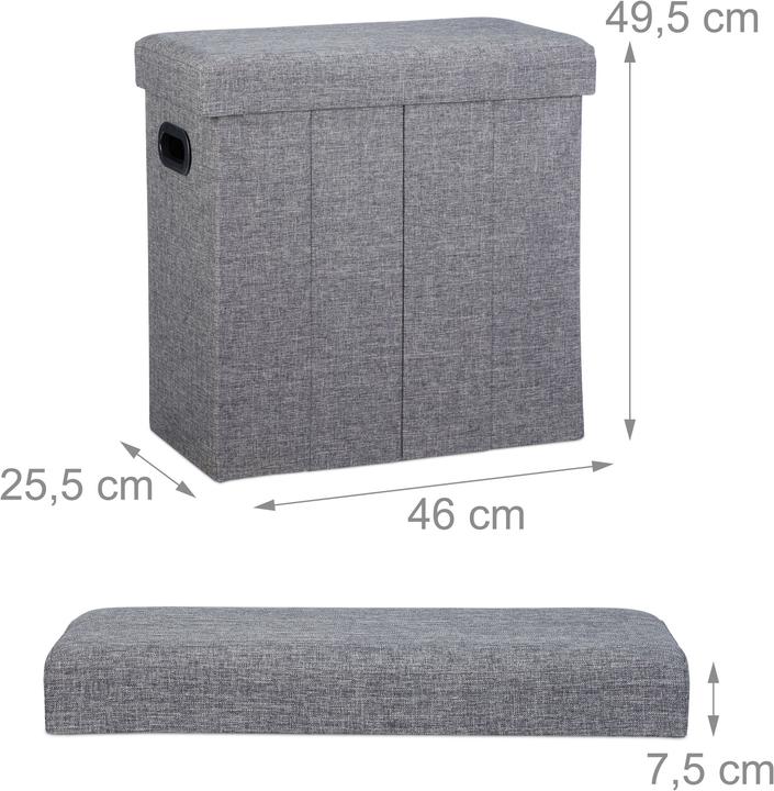 Produktbild Relaxdays Sitzhocker
