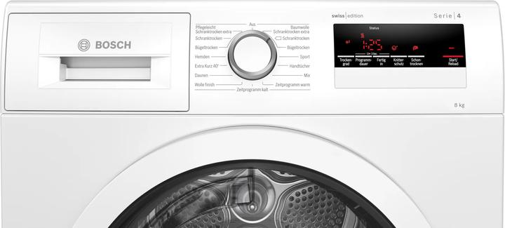 Image du produit Bosch Hausgeräte WTH85V50CH (Fiche CH)