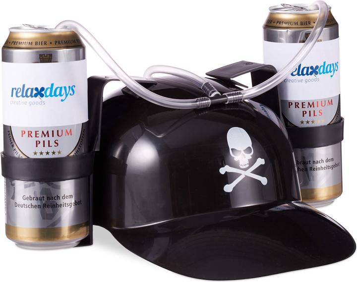 Produktbild Relaxdays Trinkhelm Pirat