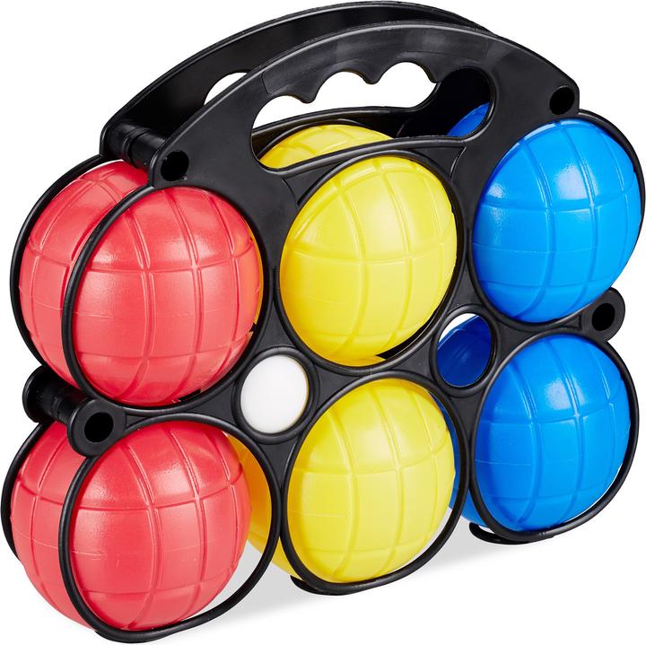 Relaxdays Boccia (6 x, 70 mm)