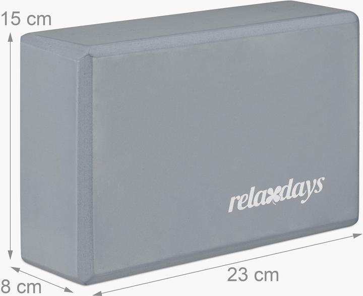Actual product image Relaxdays Yogablock