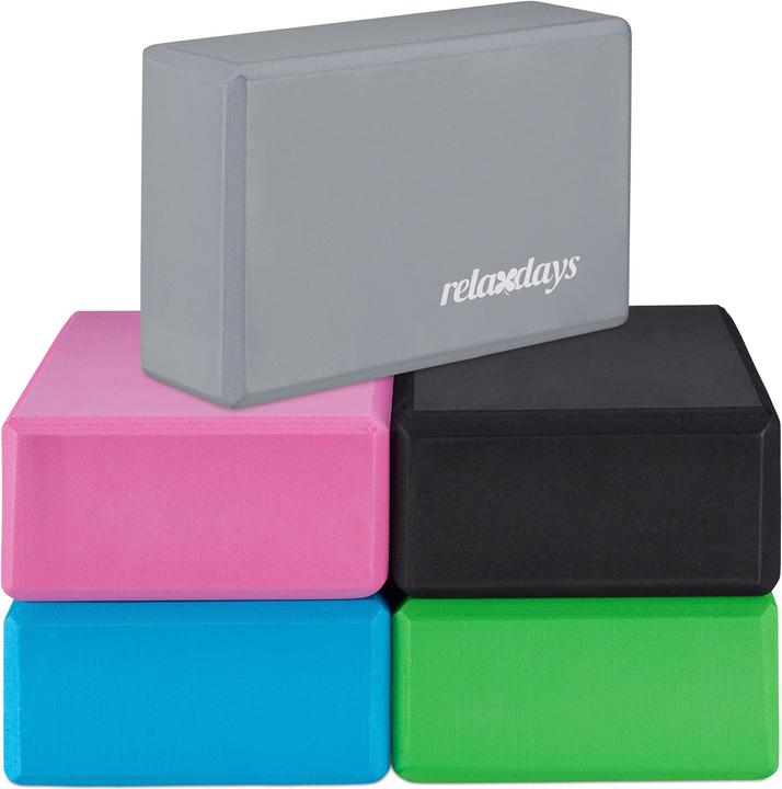 Actual product image Relaxdays Yogablock
