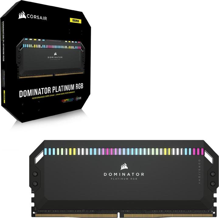 Actual product image Corsair Dominator Platinum RGB (2 x 32GB, 5600 MHz, DDR5 RAM, DIMM)