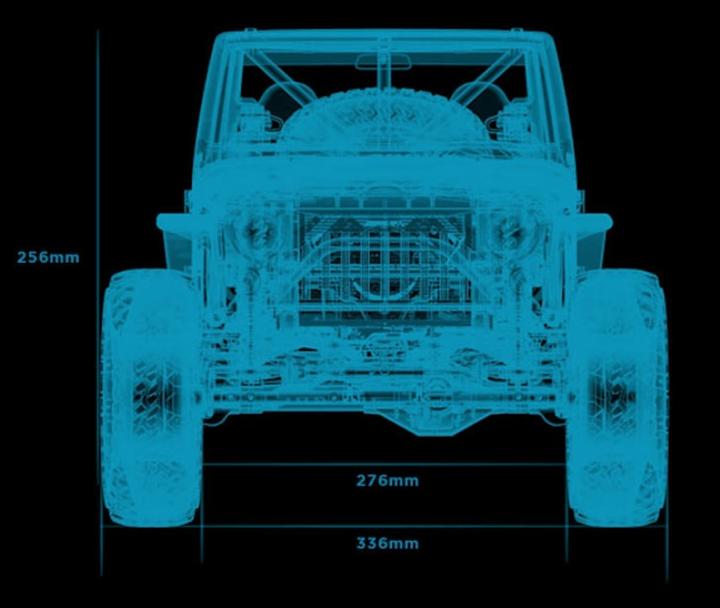 Actual product image Capo Racing JK Max Scale Crawler (Kit)
