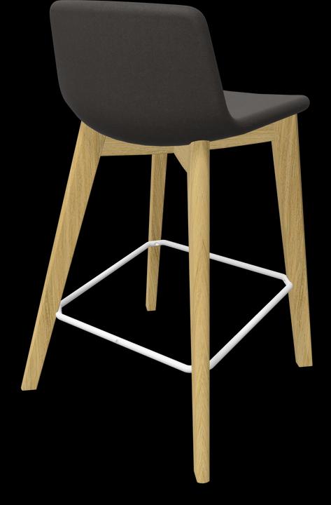 Dark grey, White, Ash natural light grey stained