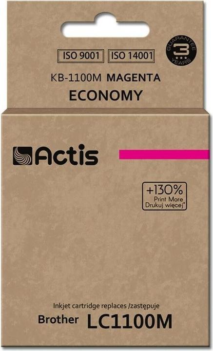 Factis KB-1100M ink cartridge for Brother printer LC1100/LC980 magenta - Kompatibel - T (M)