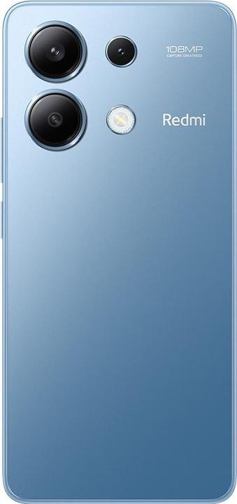 Actual product image Xiaomi Redmi Note 13 (512 GB, Ice Blue, 6.67", Hybrid Dual SIM, 108 Mpx, 4G)