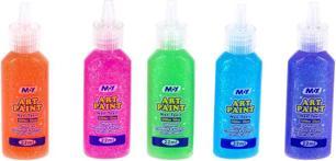 Actual product image Glitter glue 5 colours