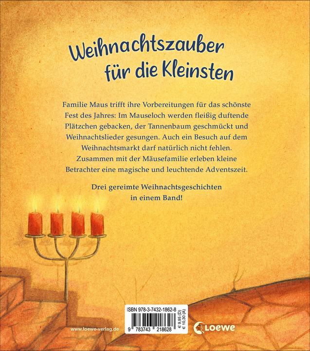 Immagine prodotto Loewe Wunderbare Weihnachten mit Familie Maus (Tedesco, Natale Loewe, Hans-Christian Schmidt, Marina Krämer, 2024)