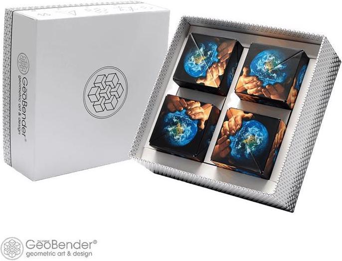 Image du produit GeoBender Cube - World en boîte de 4 (Allemand, Français, Italien, Anglais)