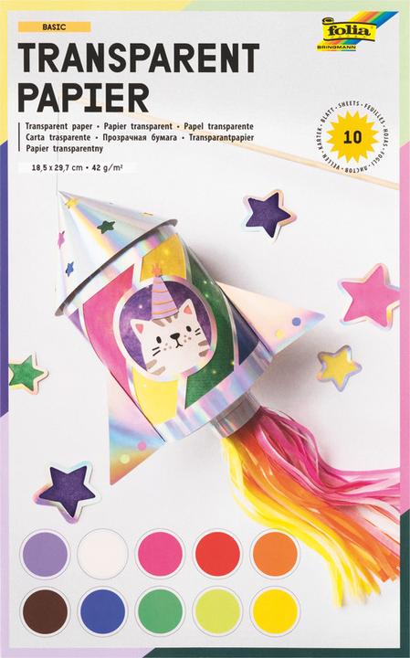 Produktbild Folia Transparentpapier (42 g/m², 10 x)