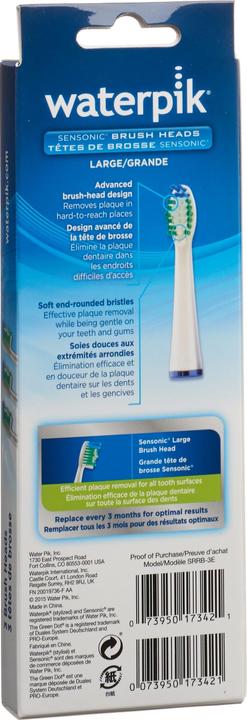 Image du produit Waterpik Attachement de la brosse Standard (3 x)