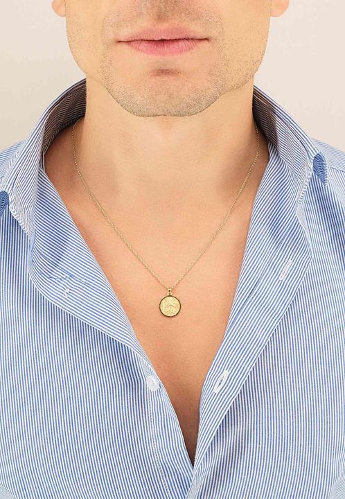Actual product image Muau Medal Christophorus (Yellow gold 750)