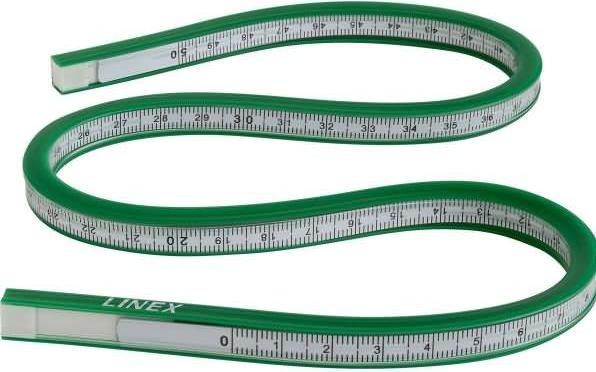 Produktbild Linex Flexibler Kurvenlineal (500 mm)