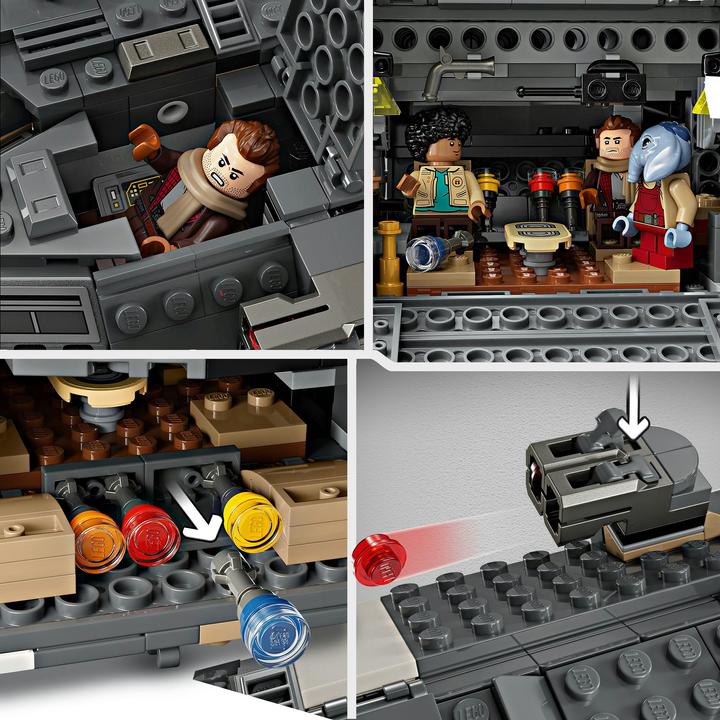 Produktbild LEGO Die Onyx Cinder (75374, LEGO Star Wars)