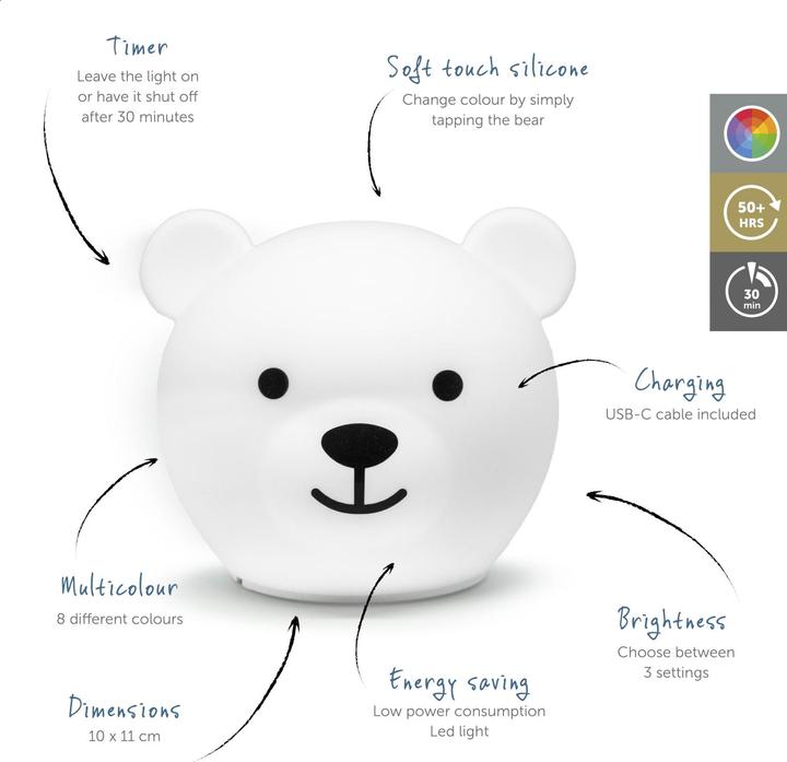 Produktbild ZaZu BOR the Bear Multicolor