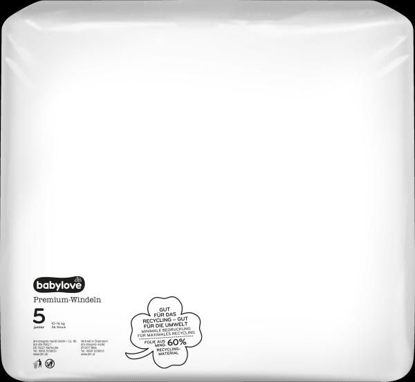 Image du produit dm babylove Premium-Windeln (Taille 5, Pack, 72 pièce(s))