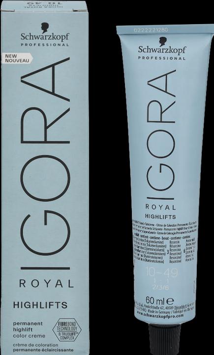 Immagine prodotto Schwarzkopf Professional Igora Royal Highlifts colore dei capelli (10-49 Highlifts Ultrablond Beige Violet)