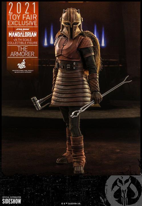Produktbild Hot Toys Star Wars - The Mandalorian "The Armorer" 2021 Toy Fair Exclusive 1/6 Actionfigur