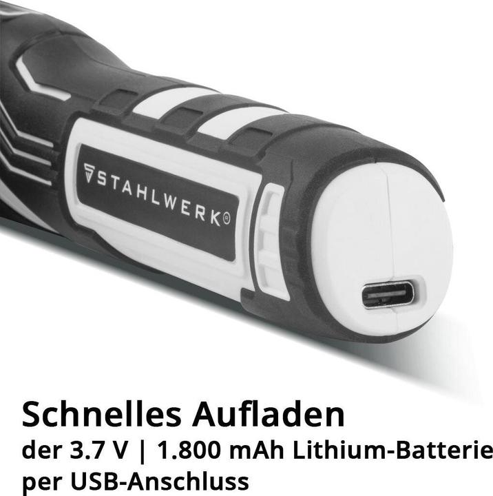 Produktbild Stahlwerk Akku-Lötkolben BLK-8 ST mit 480°C Löttemperatur im Komplett-Set