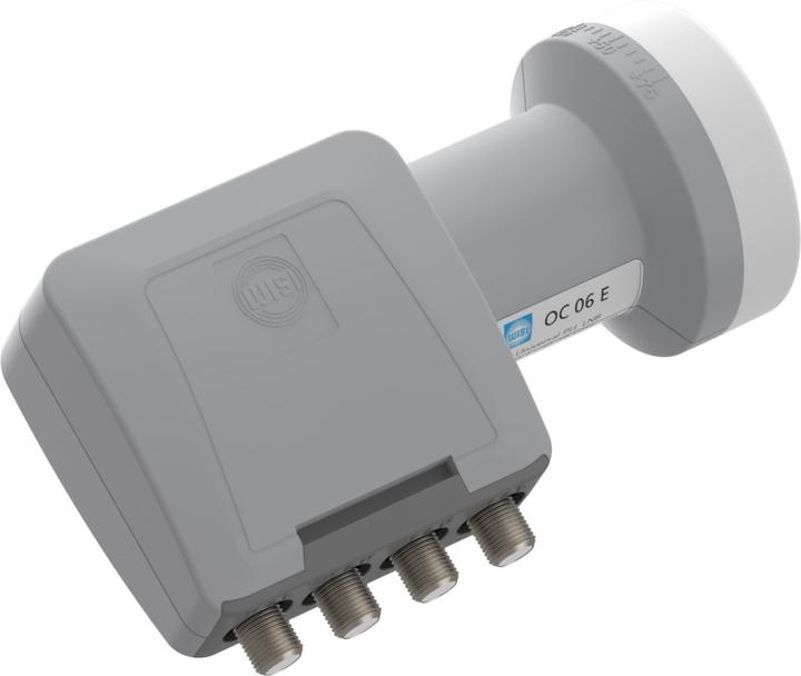 Produktbild WISI OC 04E Speisesystem Quattro 40mm lichtgrau (Quattro LNB, 40mm)