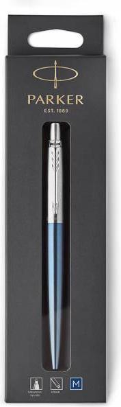 Actual product image Parker Ballpoint pen JOTTER Waterloo BL M (Blue, Chromed, 1 x)