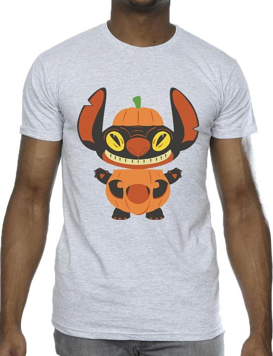 Actual product image Disney Mens Lilo & Stitch Pumpkin Costume T-Shirt (L)