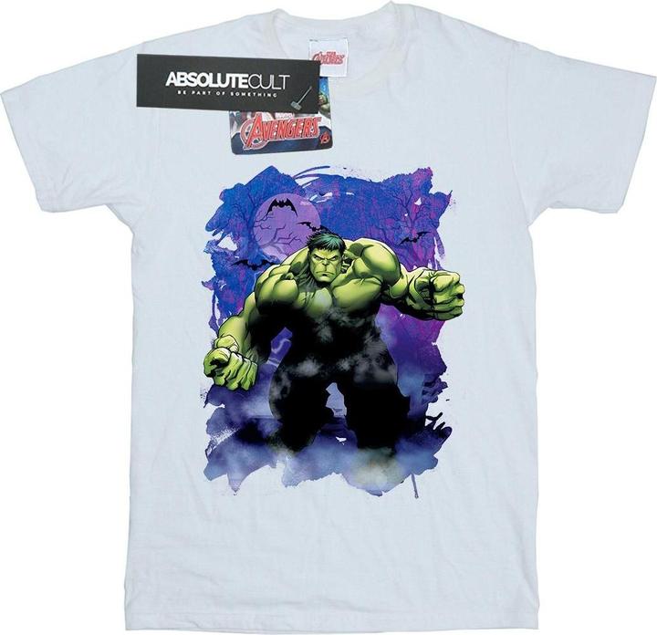 Hulk Halloween Spooky Forest Baumwolle Boyfriend TShirt