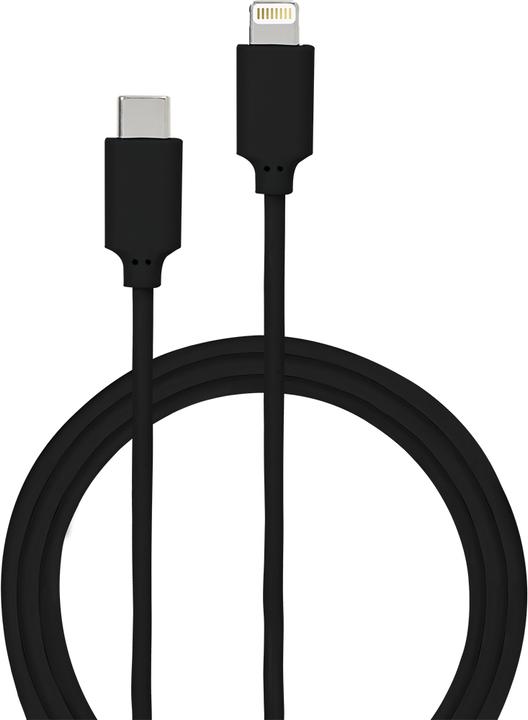 Actual product image Bigben Connected Cable Lightning MFI Type C 1.2m 3A By Bigben Juodas (1.20 m, USB 3.2 Gen 1)