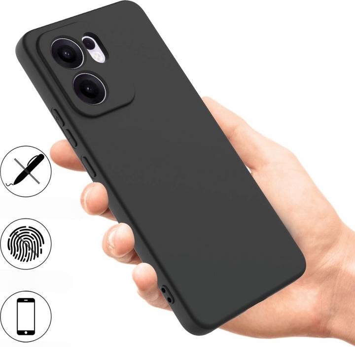 Image du produit Cover-Discount OPPO Reno13 F - Silikon Gummi Hülle mit Riemen (Oppo Reno 13 Pro)